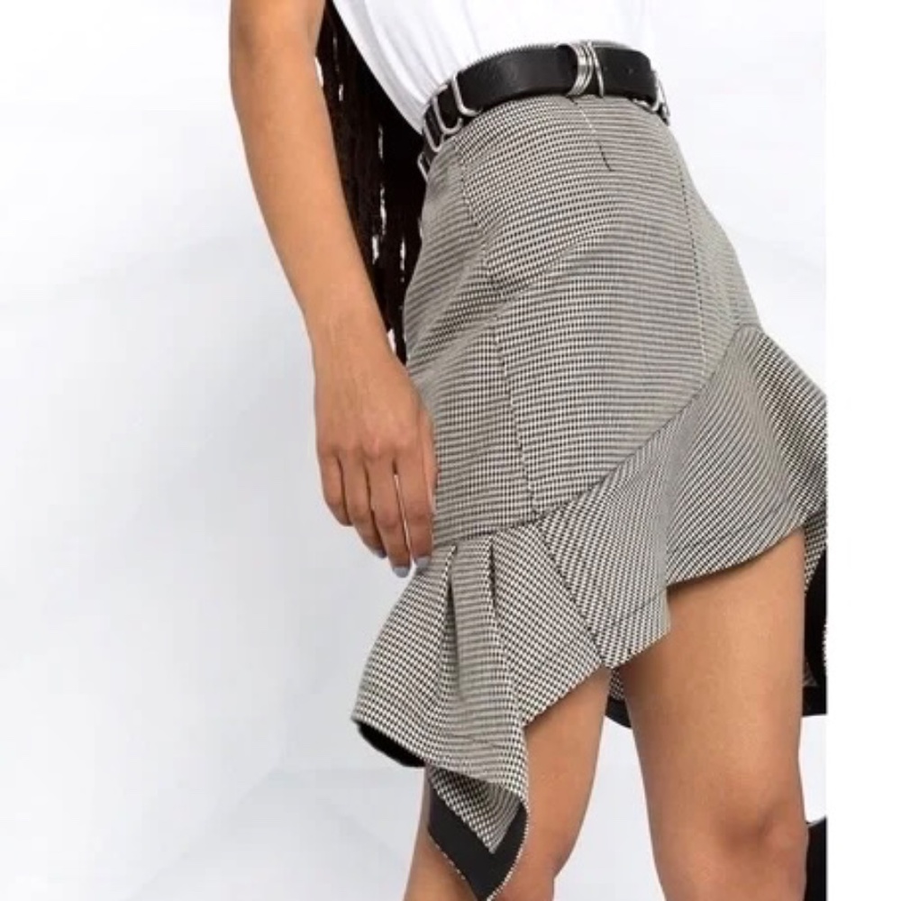 Alexander Wang Asymmetric Mini Skirt US6 New With Tags